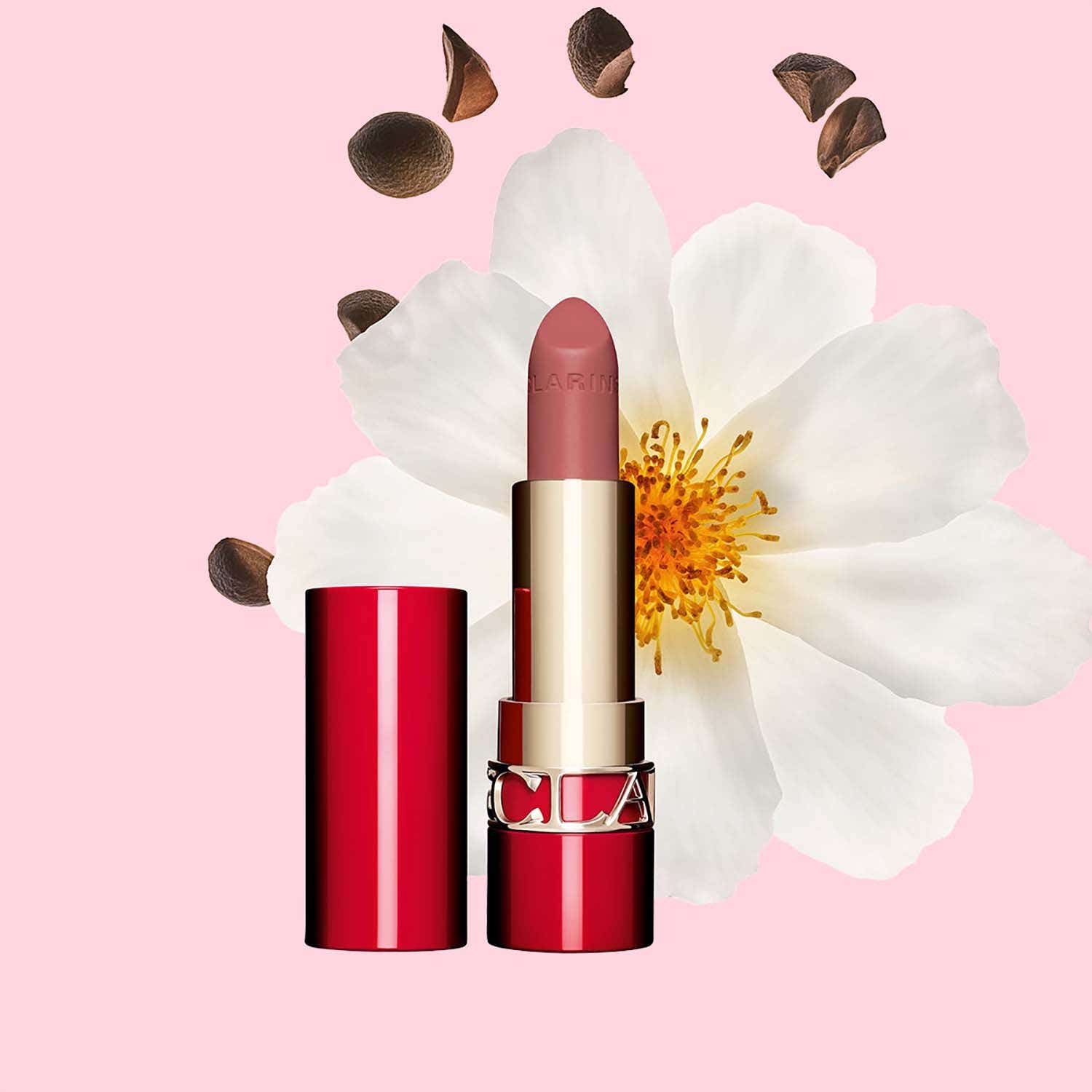 Clarins Joli Rouge Velvet Lipstick - 759V Woodberry (3.5 g) - Clarins