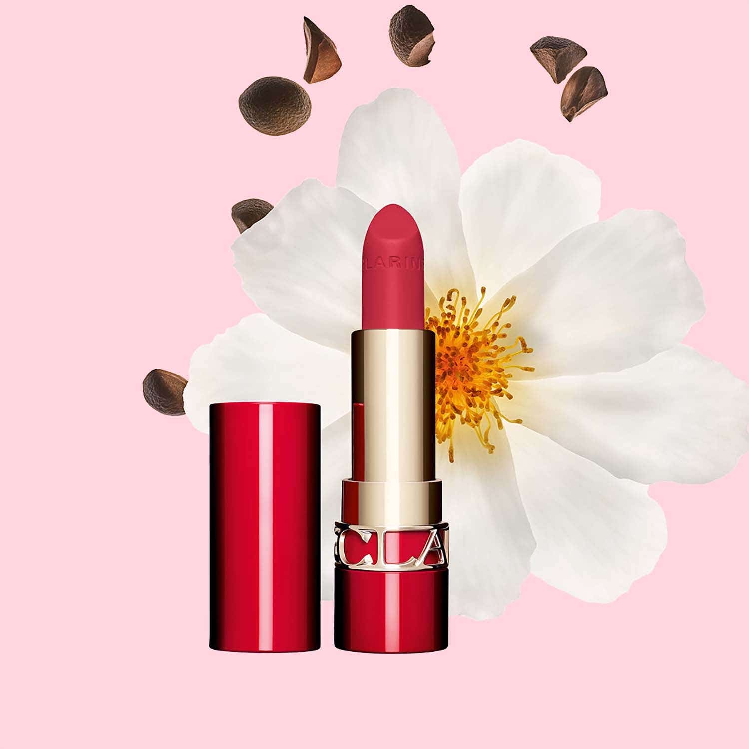 Clarins Joli Rouge Velvet Lipstick - 790V Coral Orchid (3.5 g) - Clarins