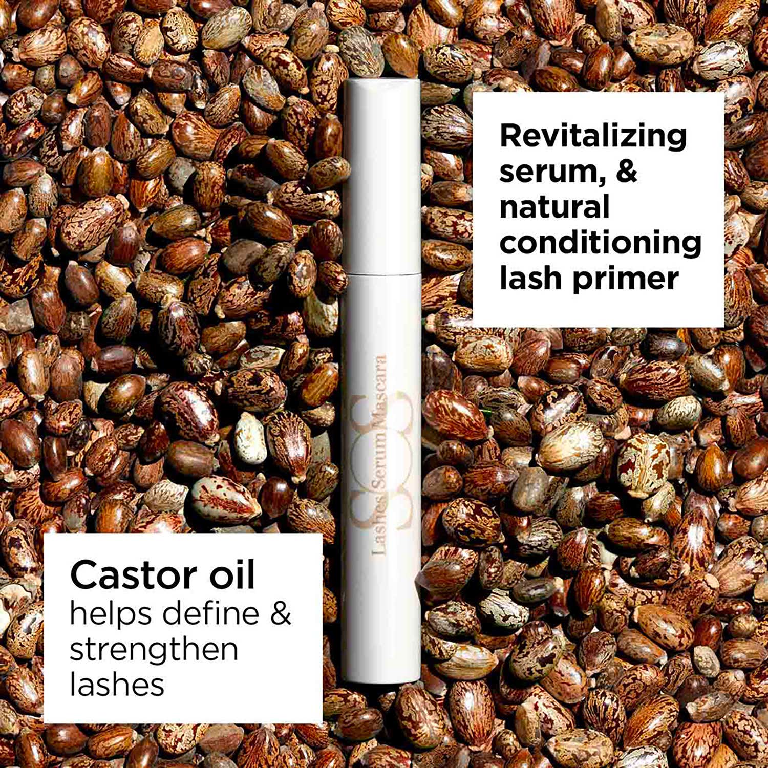 Clarins SOS Lashes Serum Mascara - 01 Caramel (8 ml) - Clarins