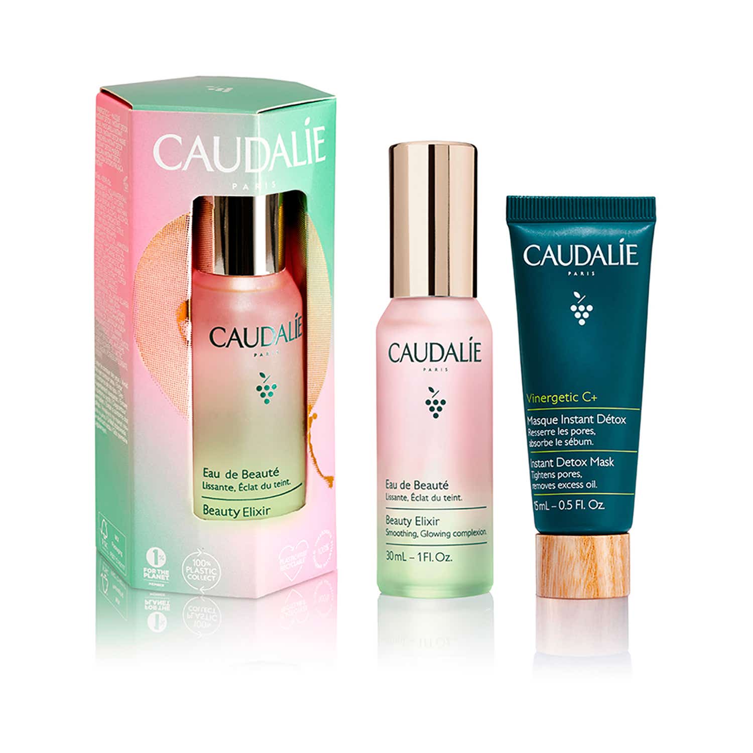 Caudalie Beauty Elixir & Detox Set - (2 pcs) - Caudalie