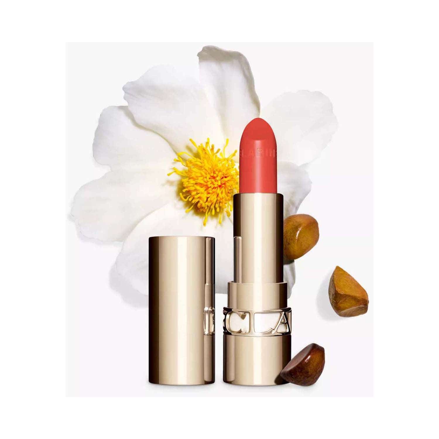 Clarins Joli Rouge Velvet Matte Lipstick - 711V Papaya (3.5 g) - Clarins