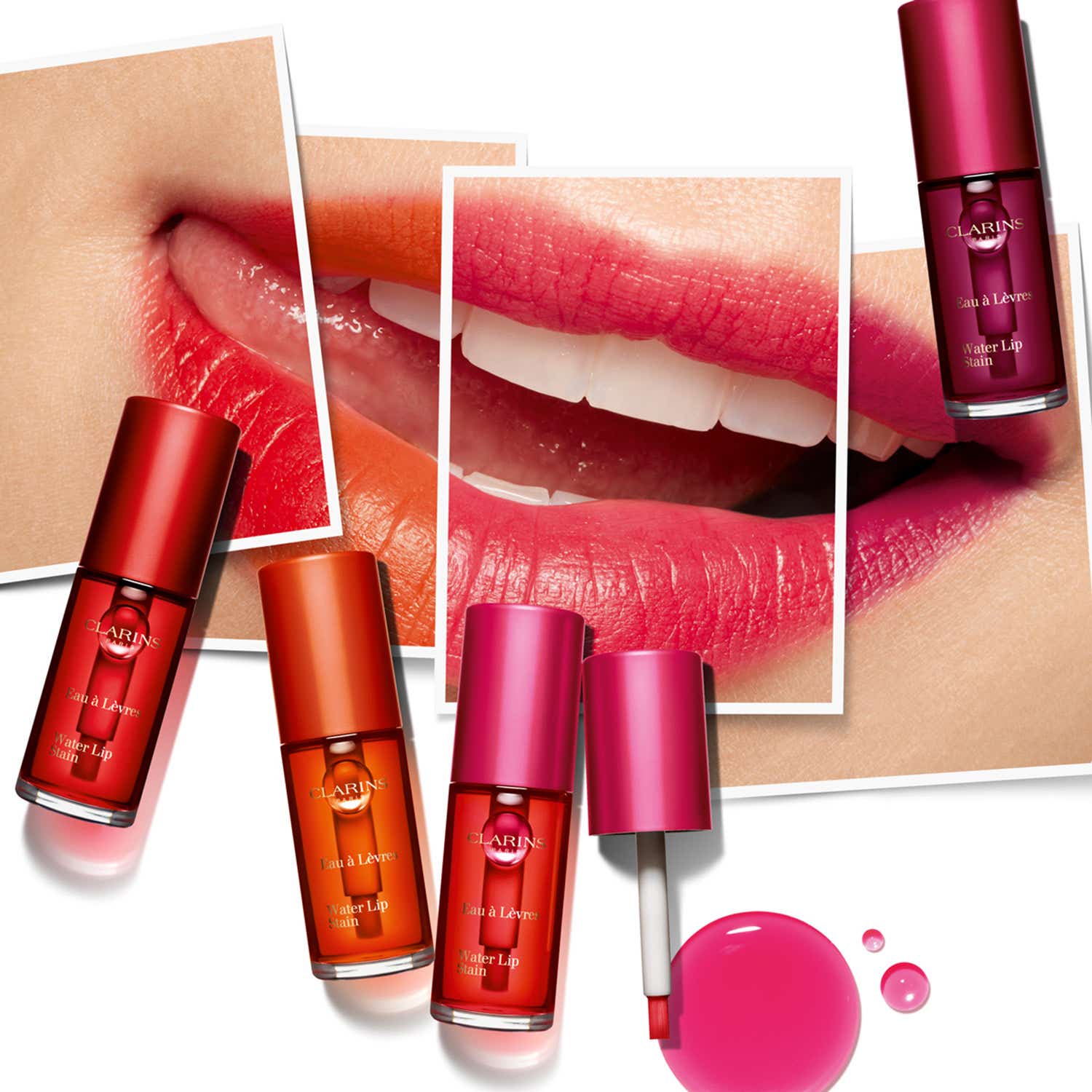 Clarins Water Lip Stain - 03 Water Red (7 ml) - Clarins