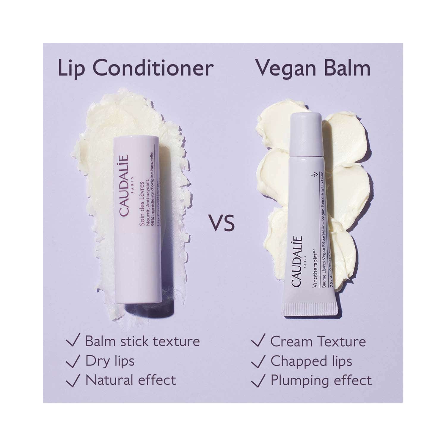 Caudalie Vinotherapist Vegan Repairing Lip Balm (7.5ml) - Caudalie