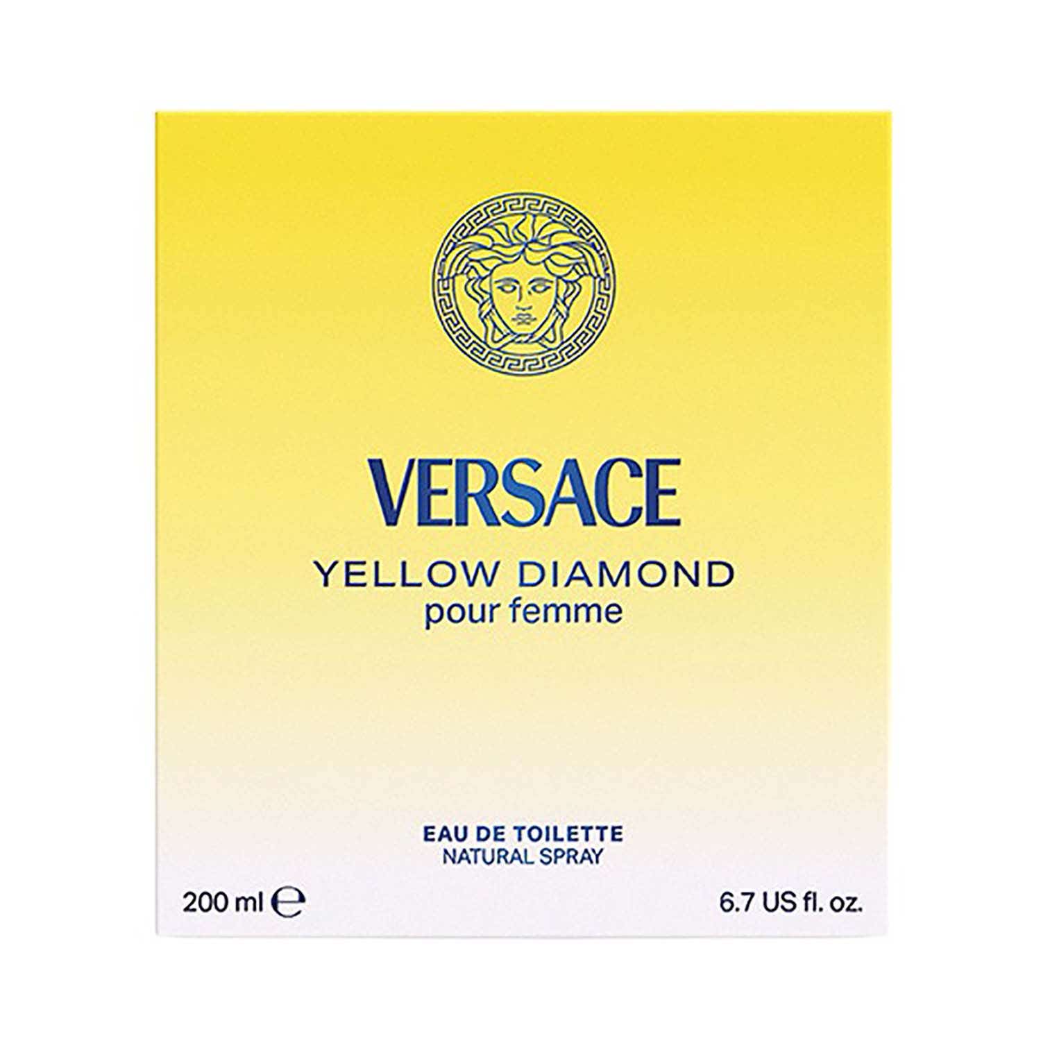 Versace Yellow Diamond Eau de Toilette for Women (200 ml) - Versace