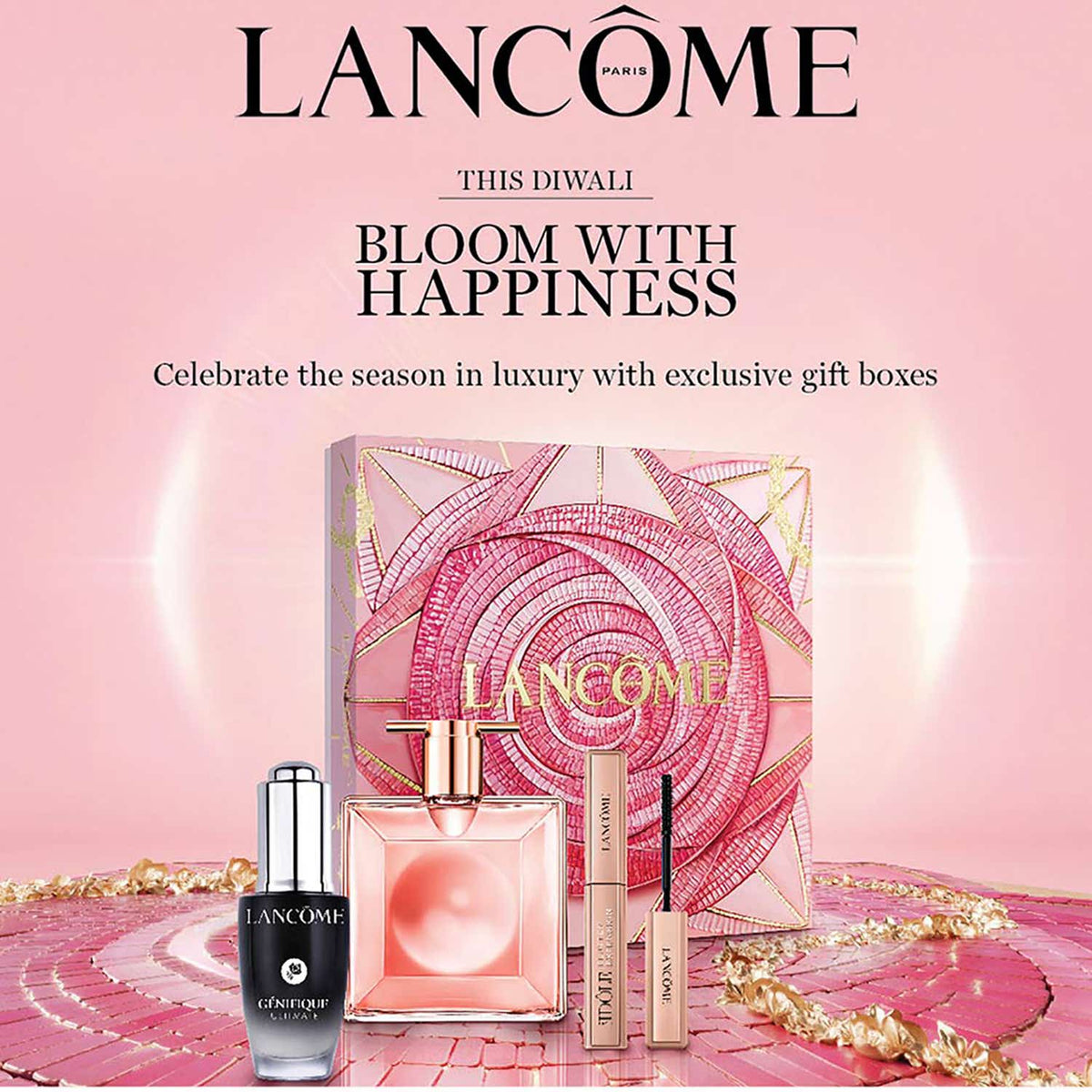 Lancome Diwali Gift Set Box (3 pcs) - Lancome
