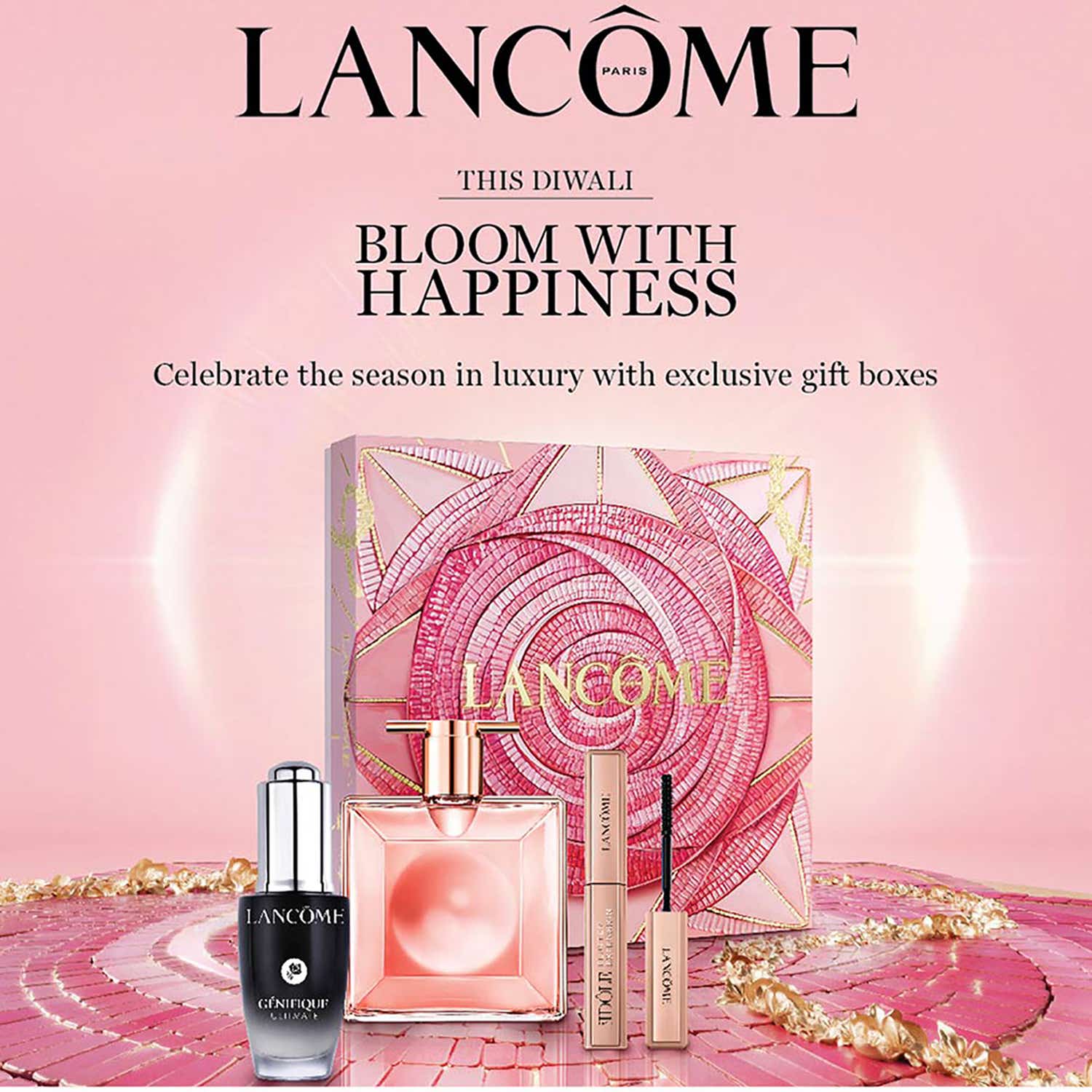 Lancome Diwali Gift Set Box (3 pcs) - Lancome