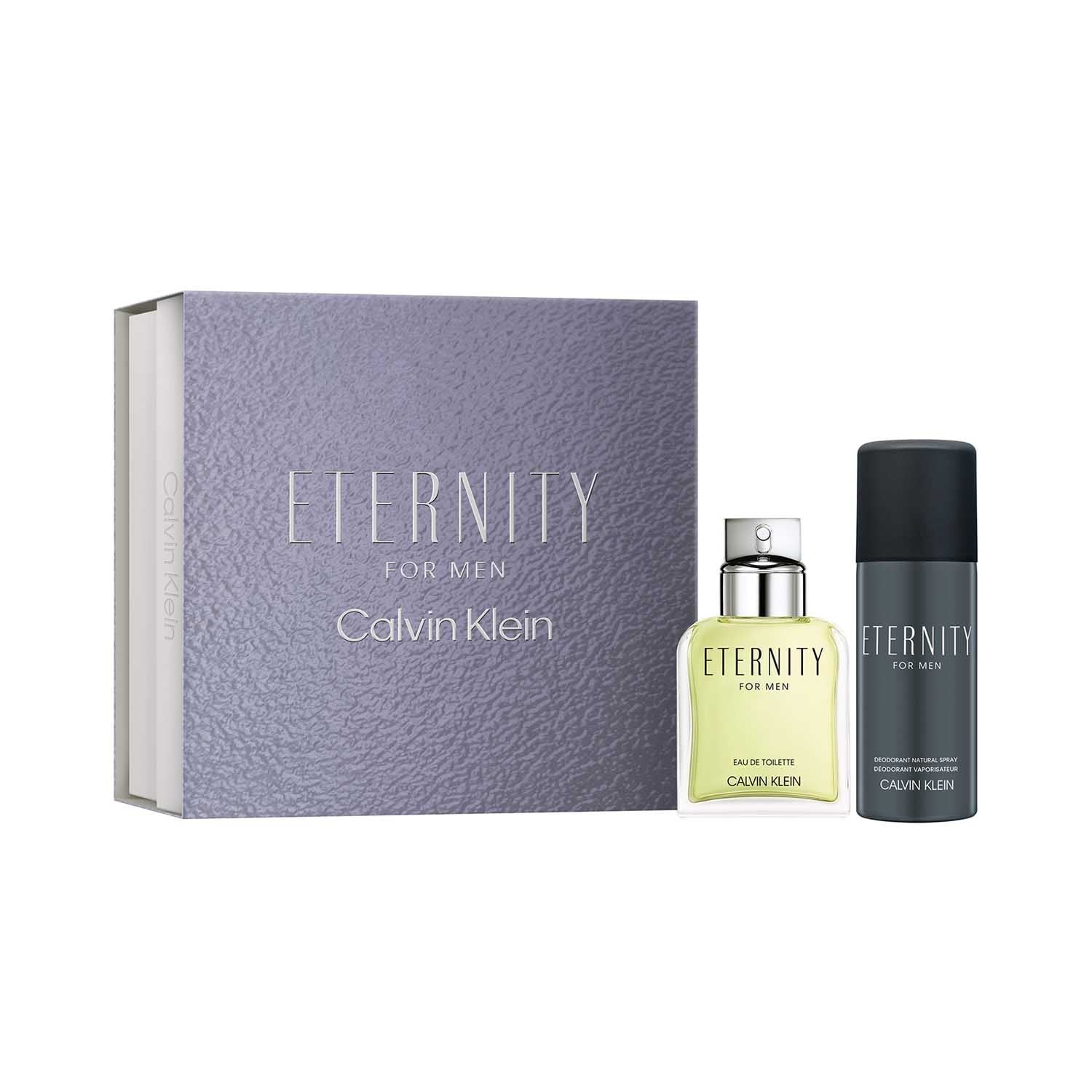 Calvin Klein Eternity Men Giftset - Eau De Toilette 100 ml + Deodorant 150 ml - Calvin Klein