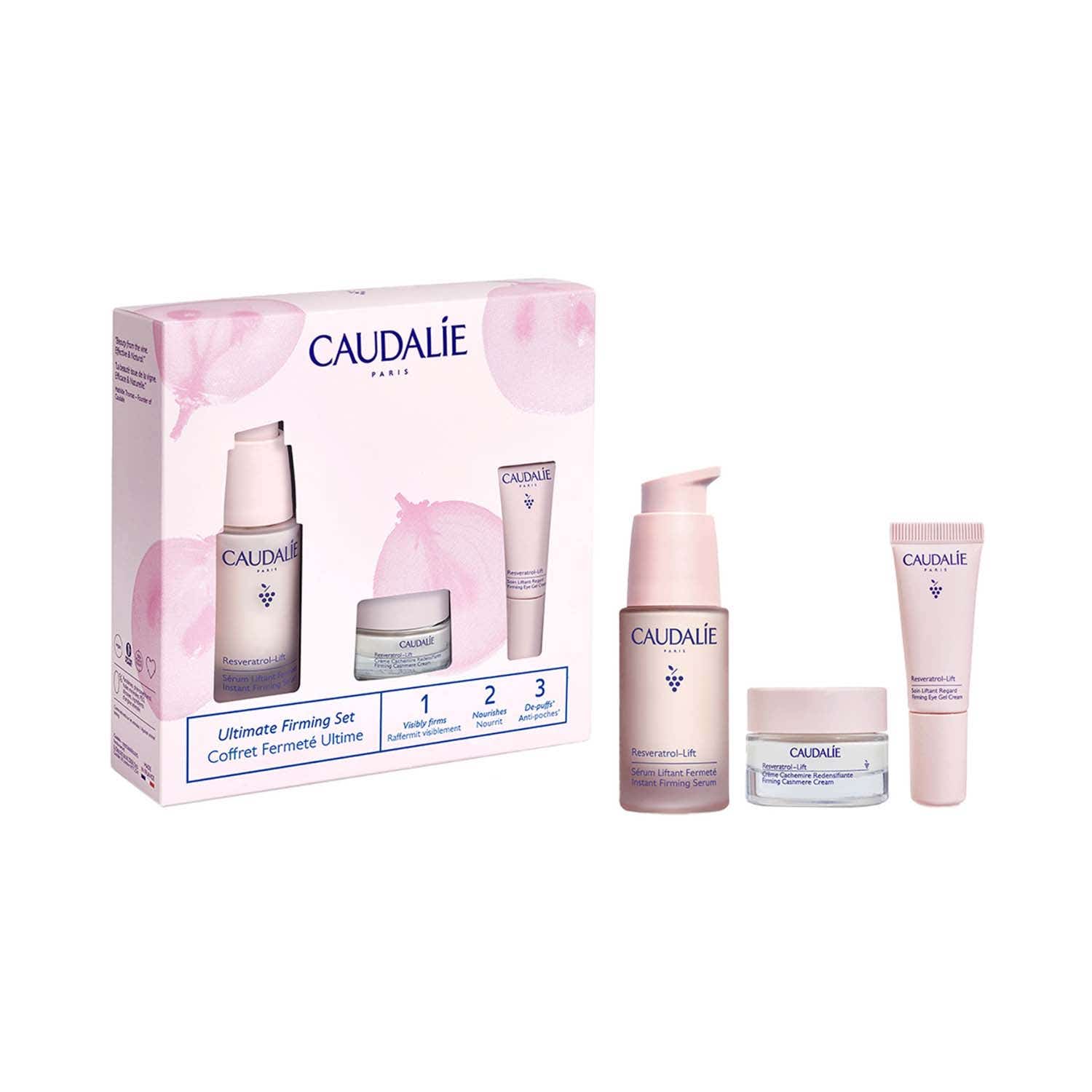 Caudalie Resveratrol-Lift Ultimate Firm Set (3 pcs) - Caudalie