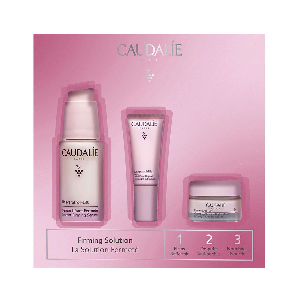 Caudalie Resveratrol-Lift Ultimate Firming Solution Gift Set (3Pcs) - Caudalie