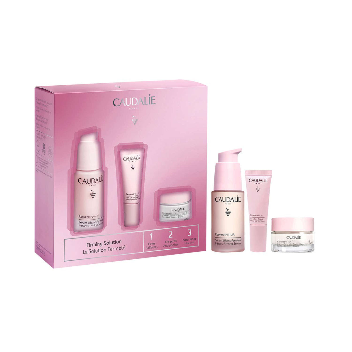 Caudalie Resveratrol-Lift Ultimate Firming Solution Gift Set (3Pcs) - Caudalie