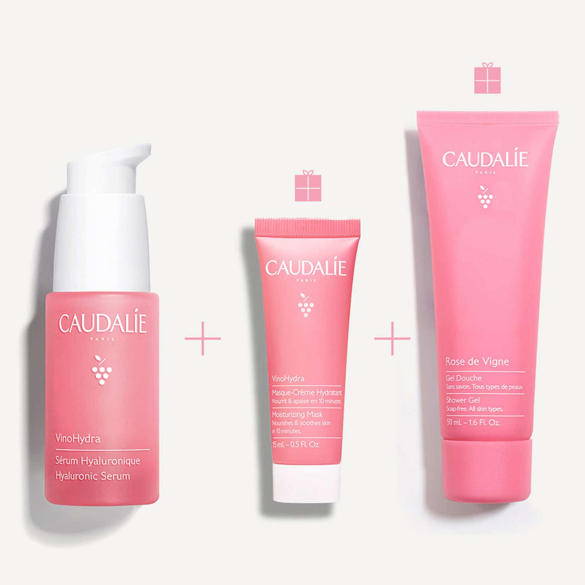 Caudalie Vinohydra Moisturizing Routine Essentials (95ml) - Caudalie