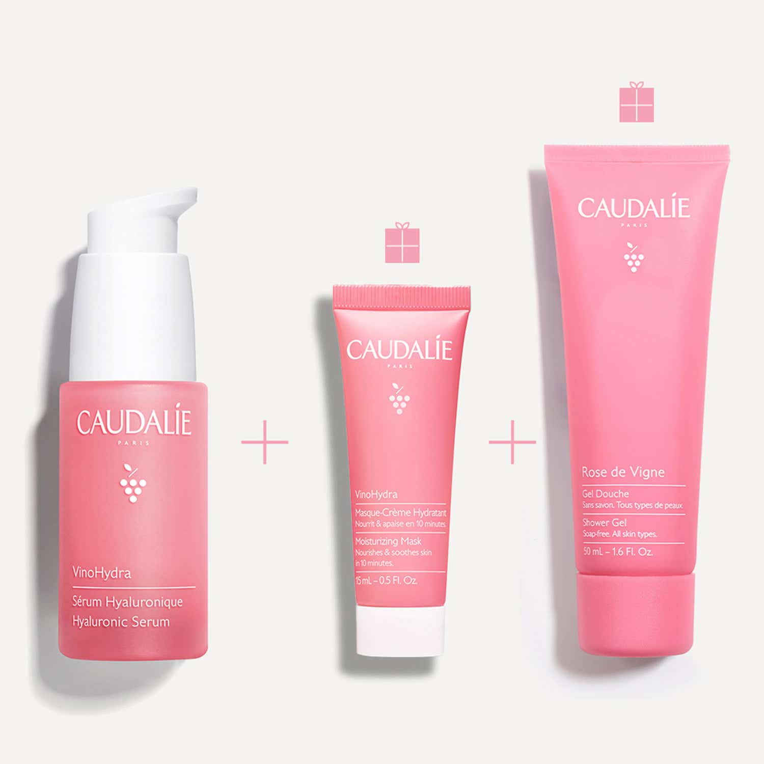 Caudalie Vinohydra Moisturizing Routine Essentials (95ml) - Caudalie