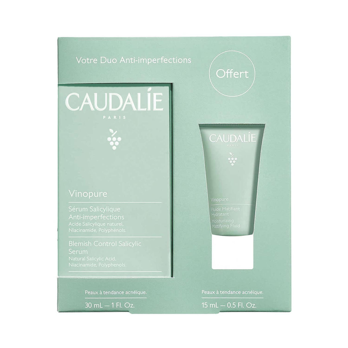 Caudalie Vinopure Duo Set (2Pcs) - Caudalie