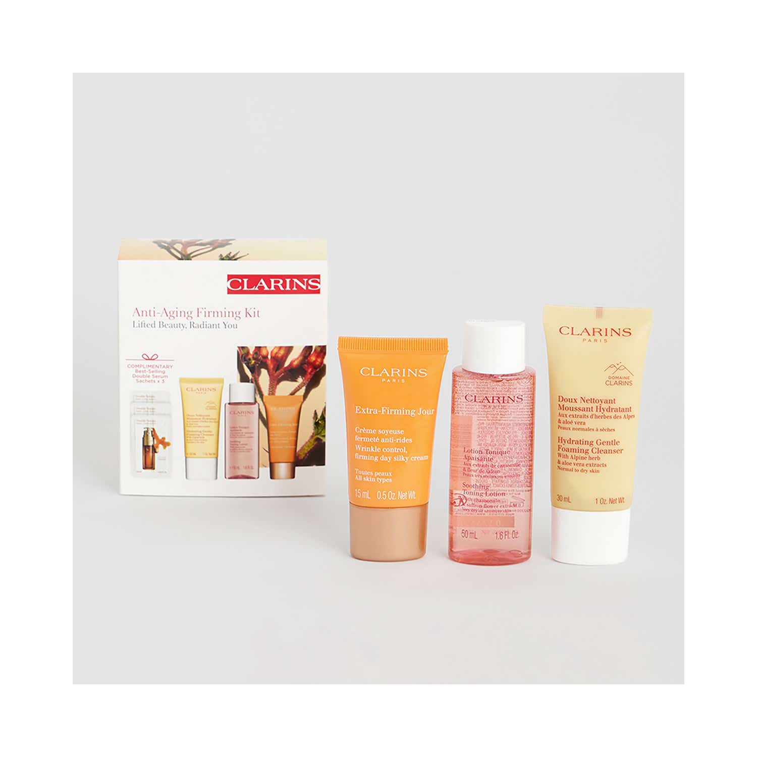Clarins Anti Aging Firming Kit (4 pcs) - Clarins