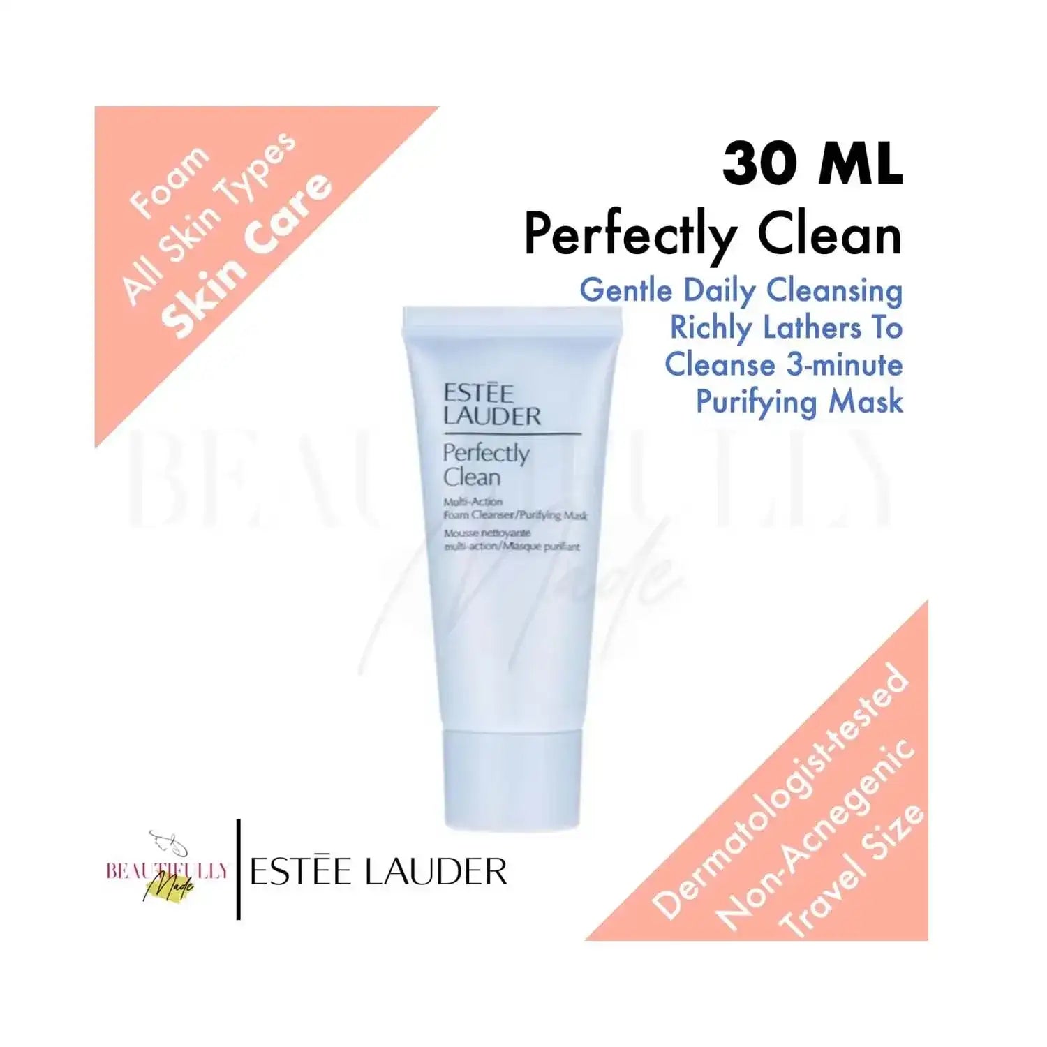 Estee Lauder Perfectly Clean Foaming Cleanser - (30ml) - Estee Lauder