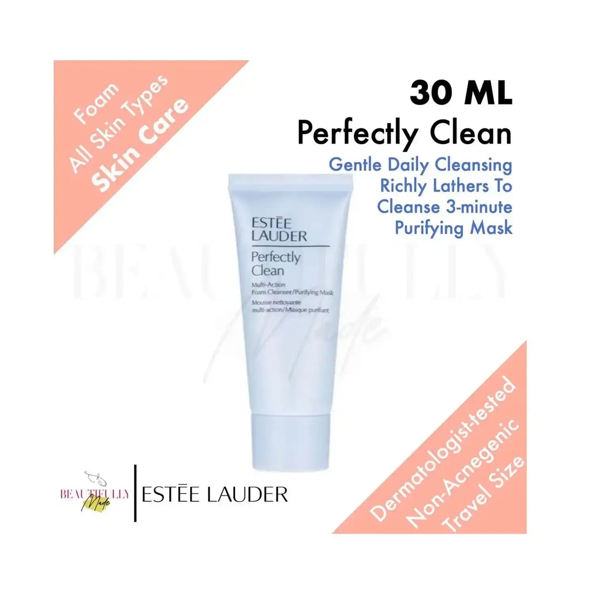 Estee Lauder Perfectly Clean Foaming Cleanser - (30ml) - Estee Lauder