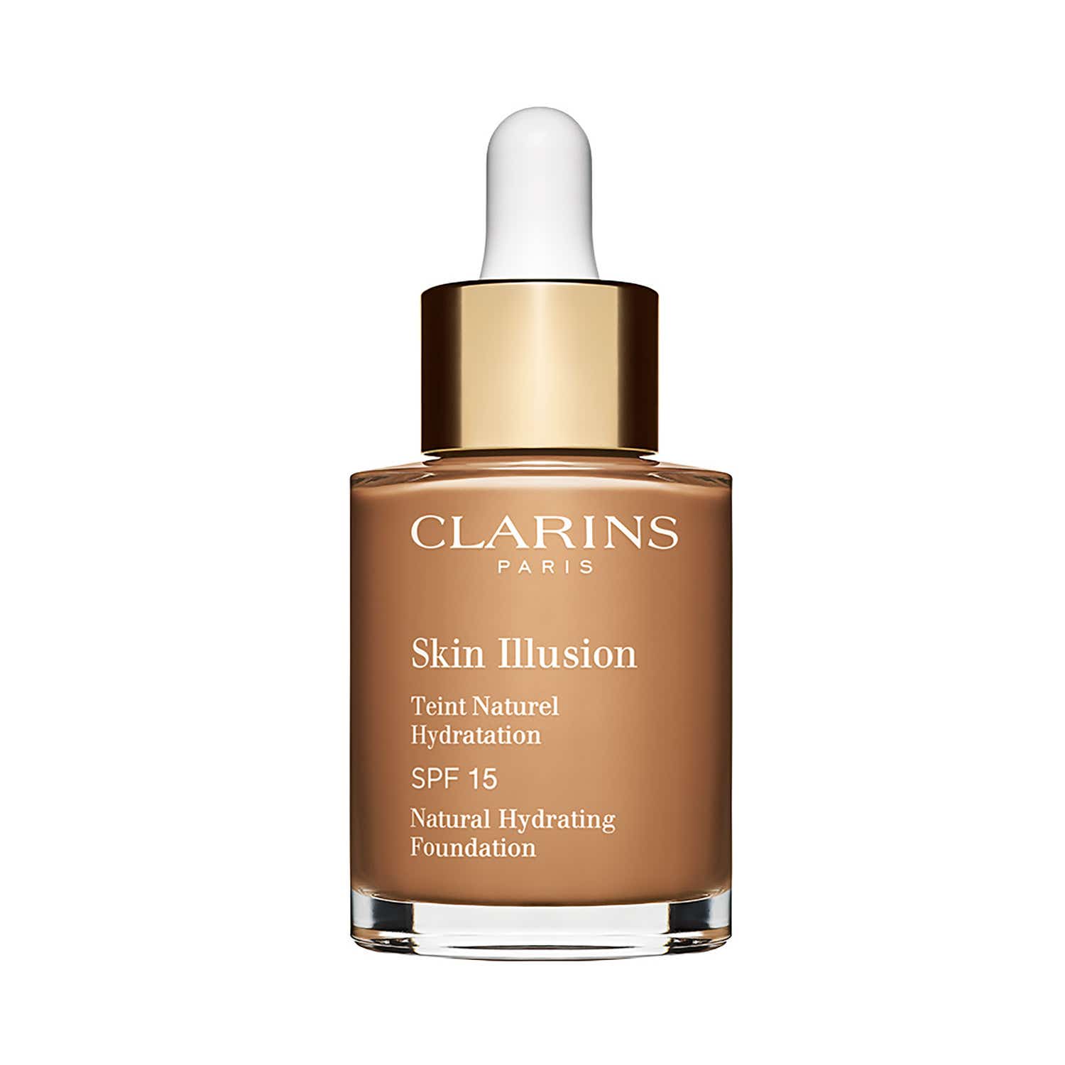 Clarins Skin Illusion Foundation - 114 Cappuccino (30 ml) - Clarins