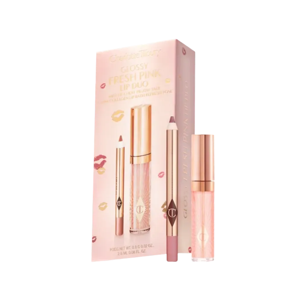 Charlotte Tilbury Glossy Lip Duo Fresh Pink