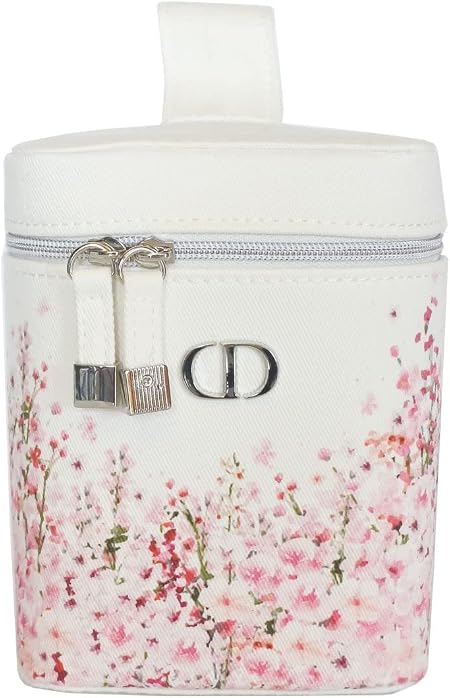 Christian Dior Vanity pouch Flower White Novelty Limited Japan