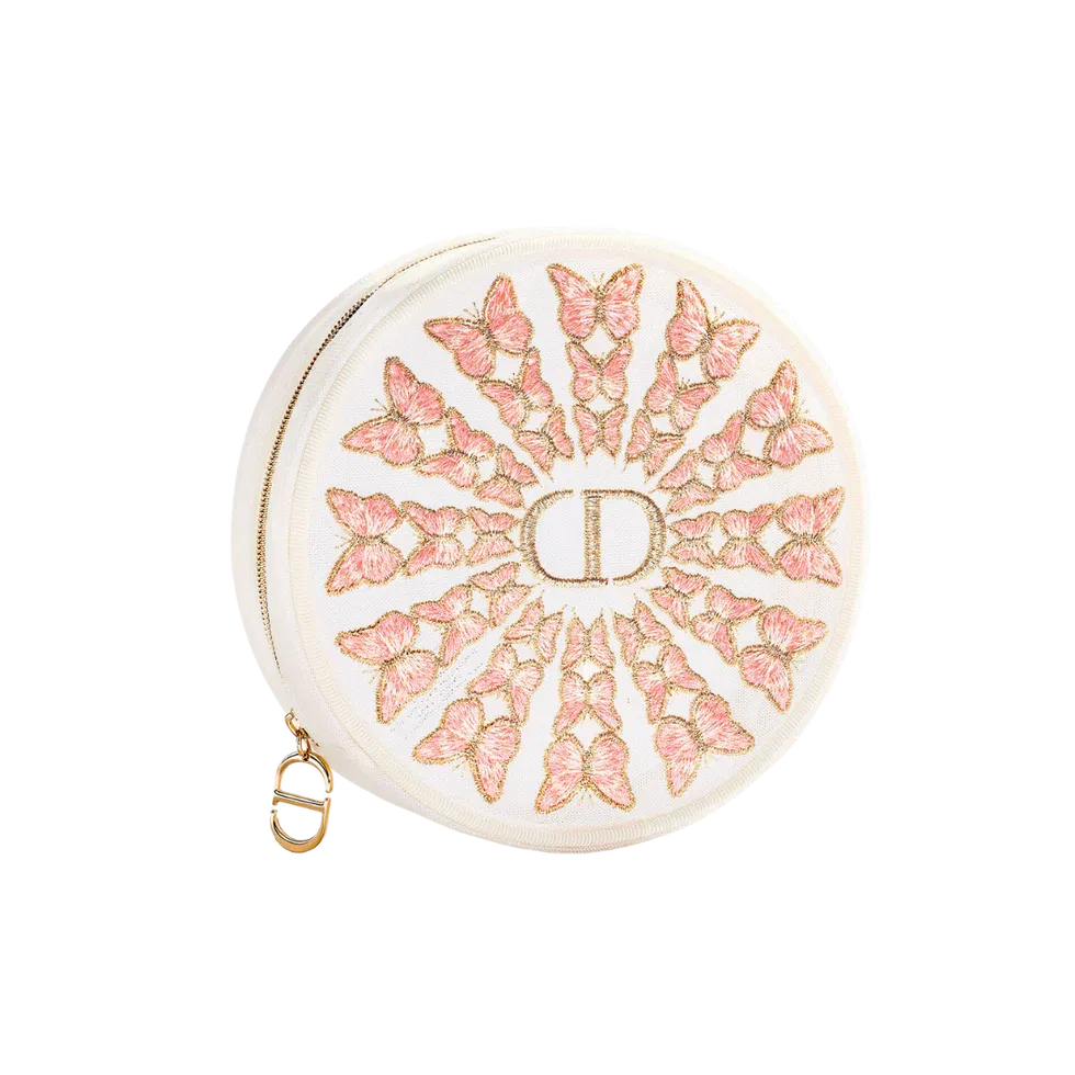 Dior Beauty 2026 Round Butterfly Pouch