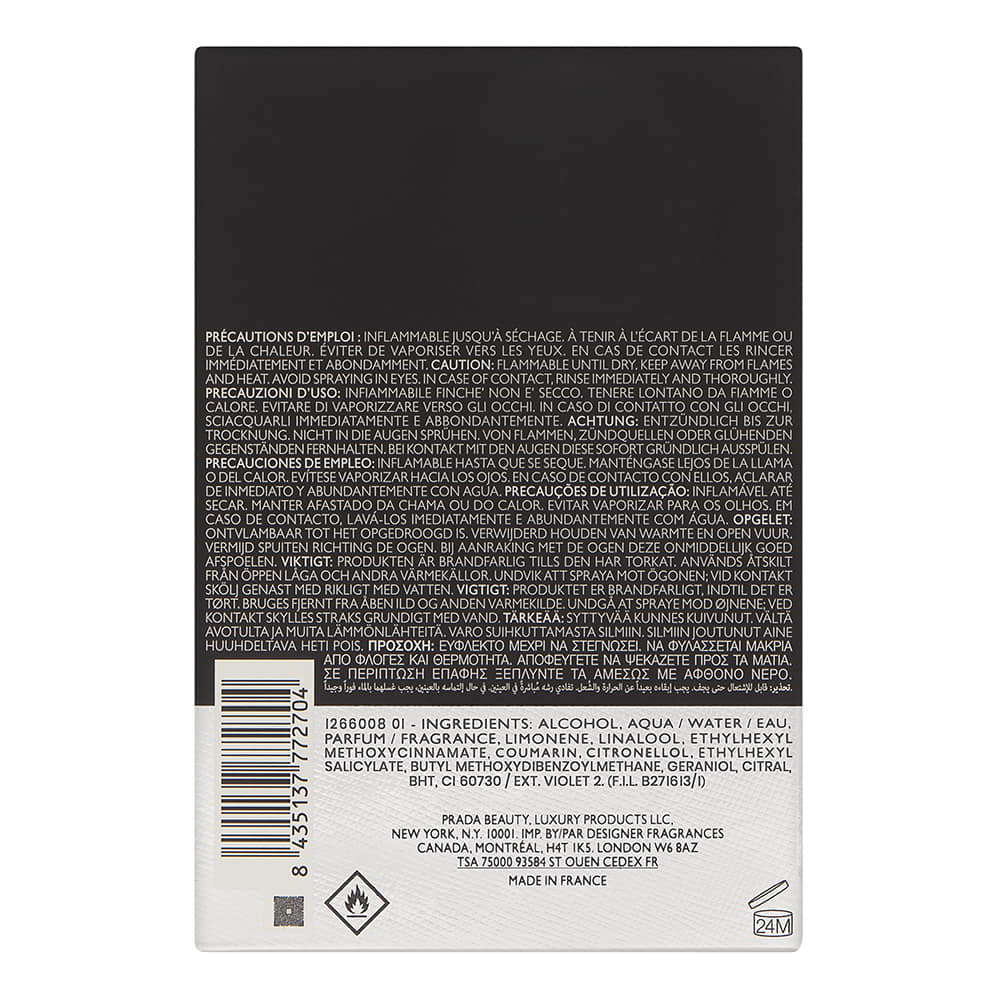 Prada Luna Rossa Carbon Pour Homme
