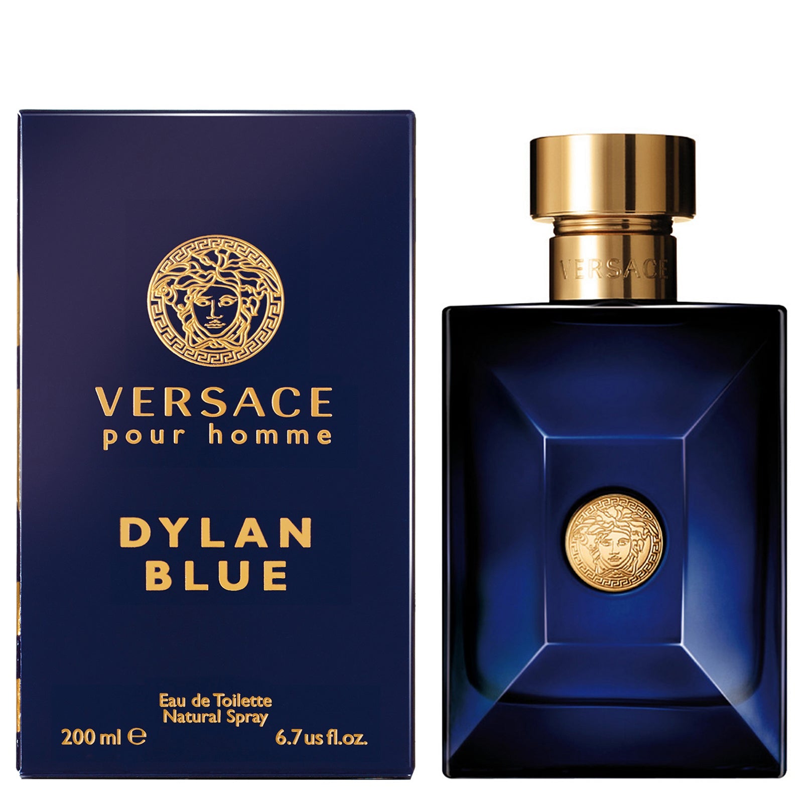 Versace Dylan Blue Eau de Toilette Spray 200 ml