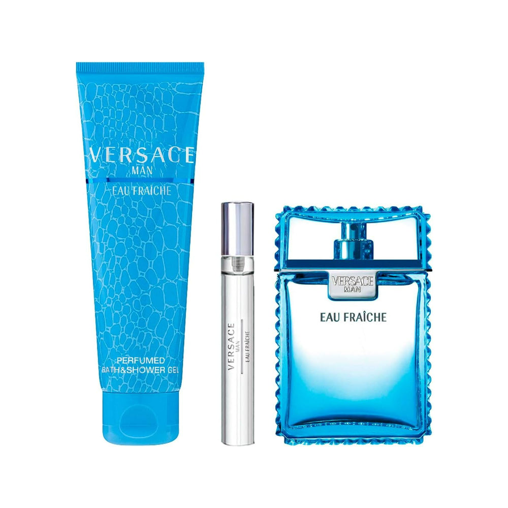 Versace Eau Fraiche 3 Piece 100 ml Eau De Toilette