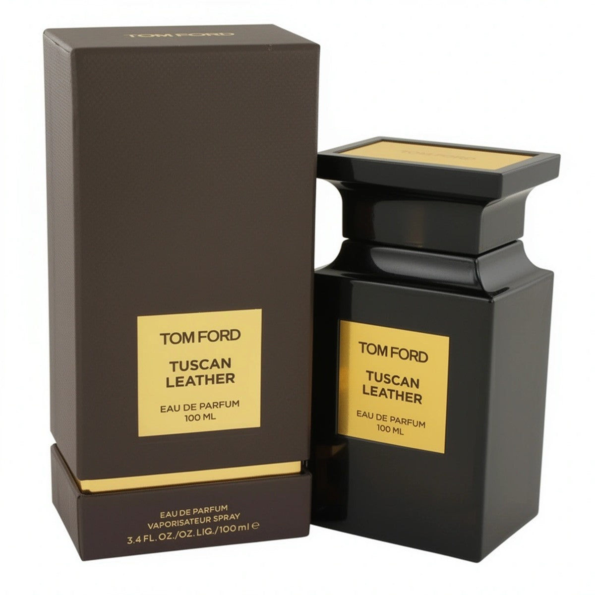 Tom Ford 533568 Tuscan Leather by Tom Ford Eau De Parfum Spray for Men, 3.4 oz