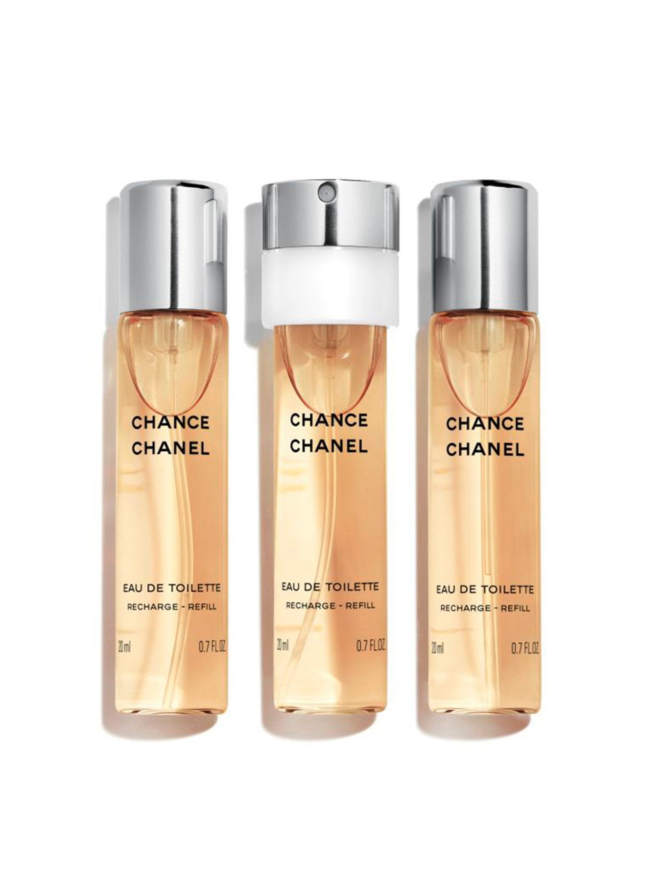 Chanel CHANCE Eau de Toilette Twist Spray Refills 3X20ml
