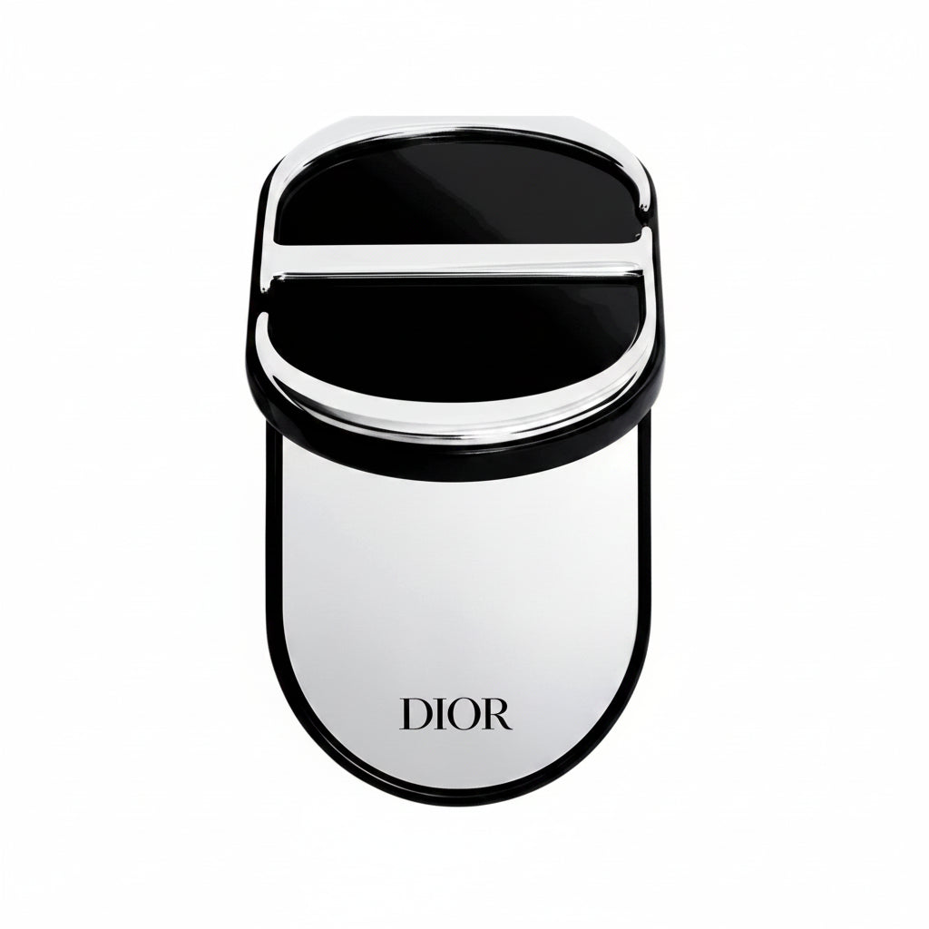 Dior CD Logo Makeup Mirror Phone Holder Stand Dual Mirror
