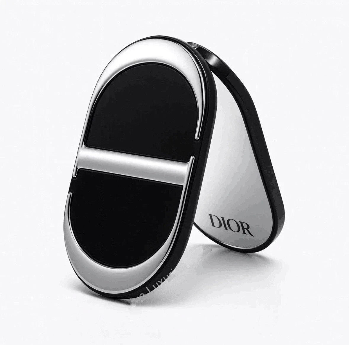 Dior CD Logo Makeup Mirror Phone Holder Stand Dual Mirror