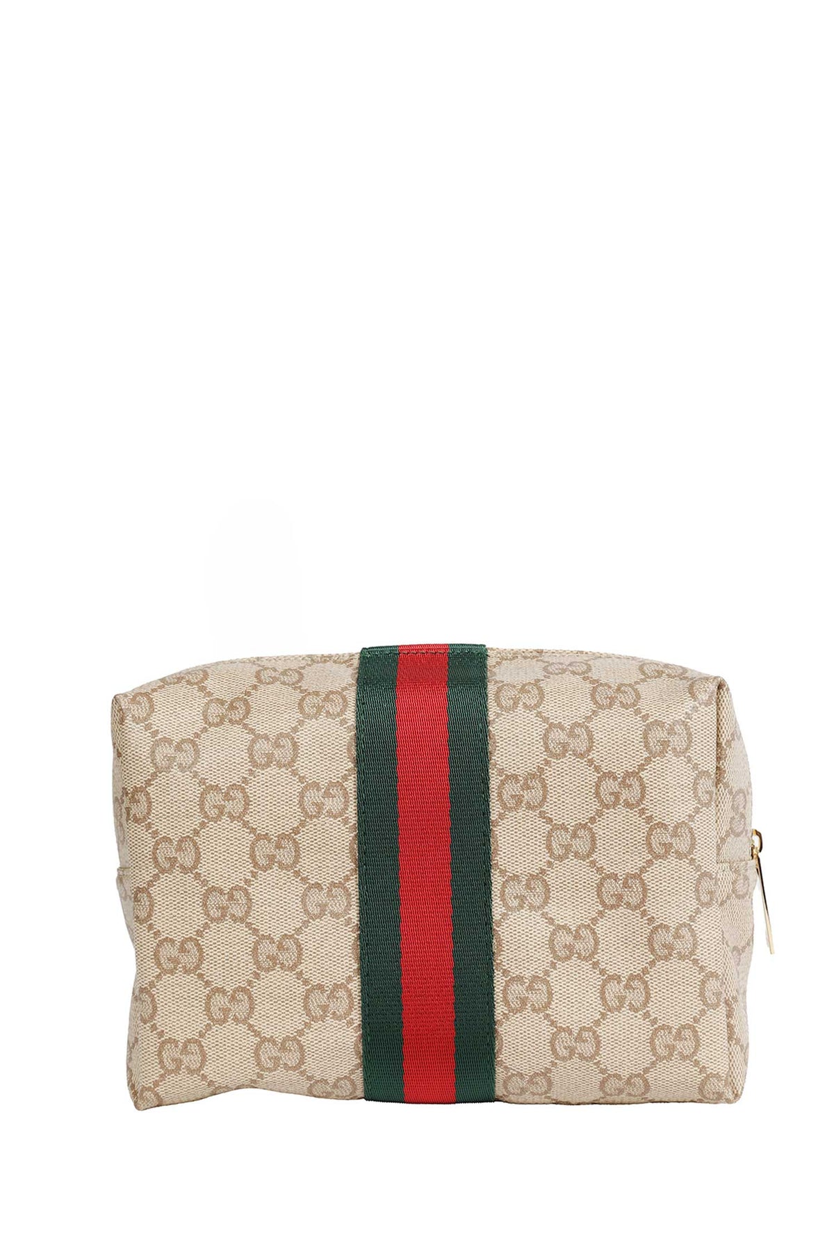 Gucci Coated GG Canvas and Web Cosmetics Case