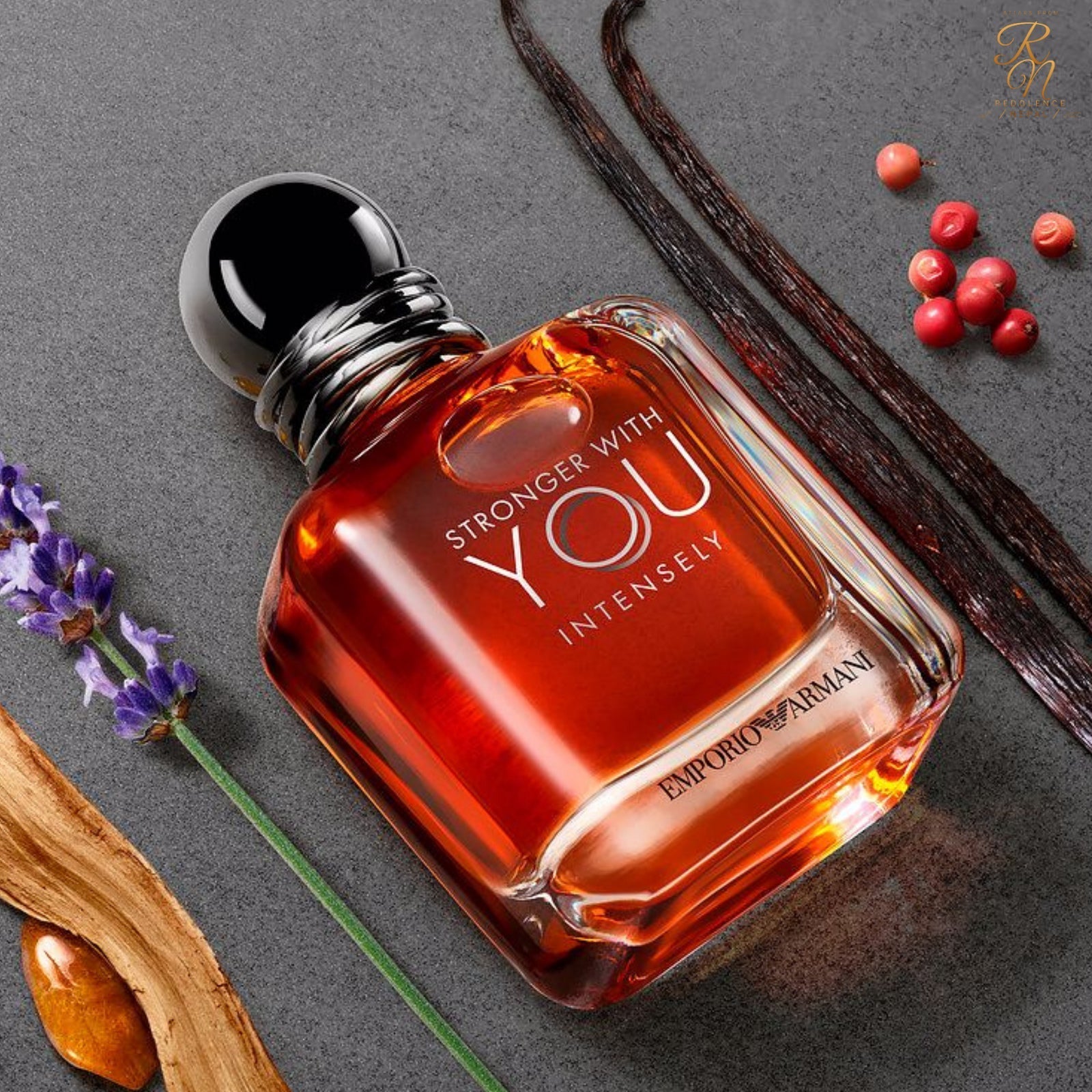 Giorgio Armani Stronger With You Intensely by Giorgio Armani Eau De Parfum Spray for Men