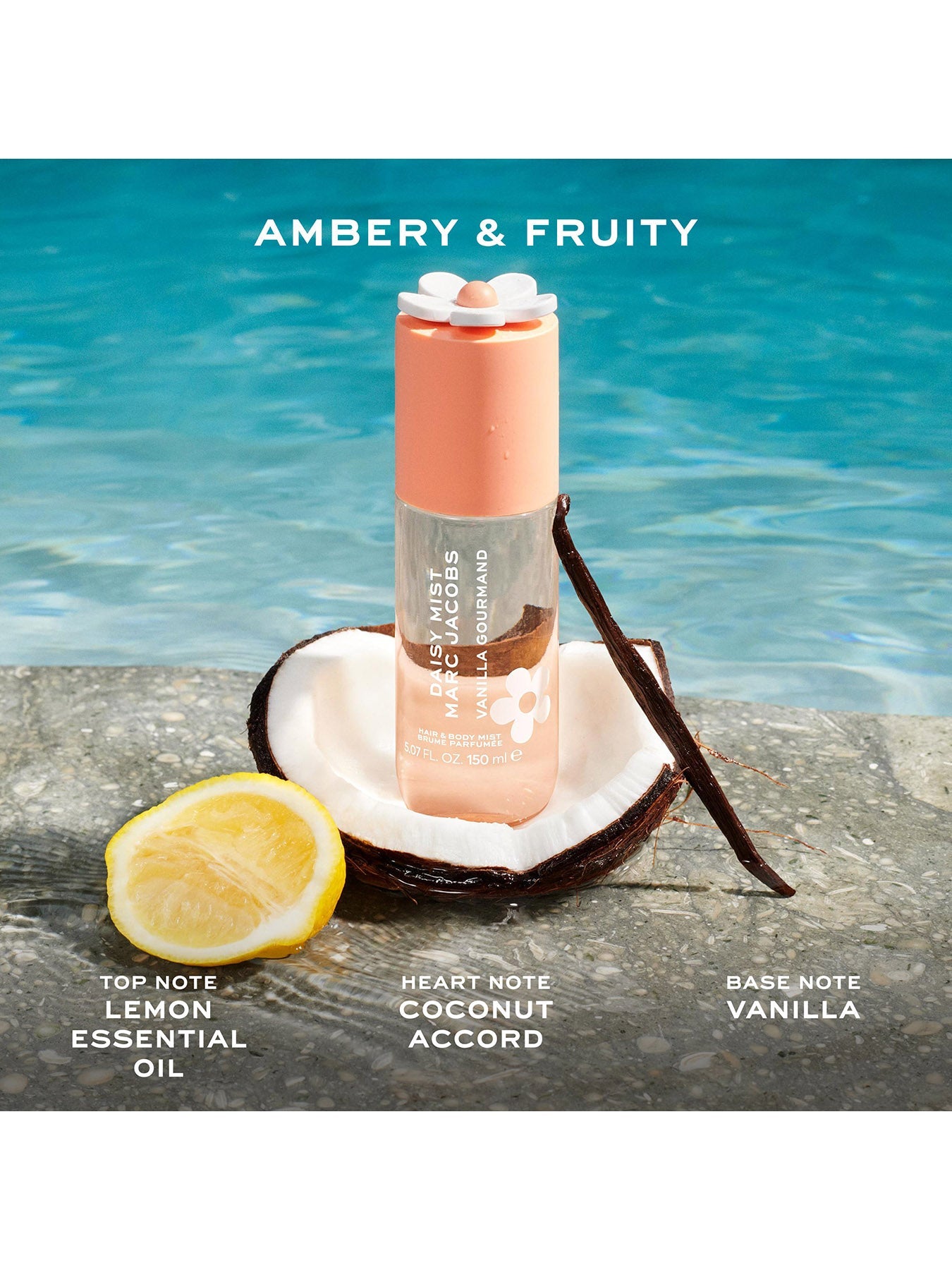 Marc Jacobs Daisy Vanilla Gourmand Hair & Body Mist 150 ml