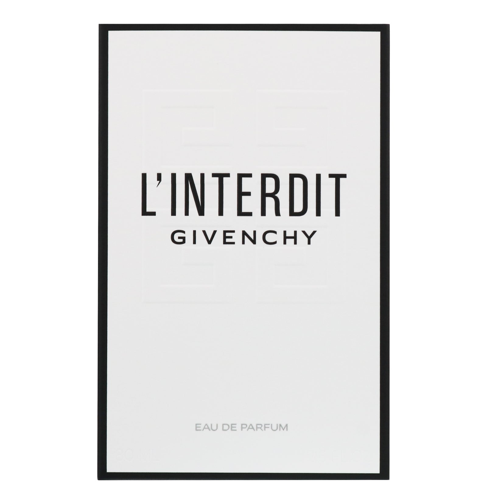 Givenchy L'interdit Eau de Parfum Spray 80 ml