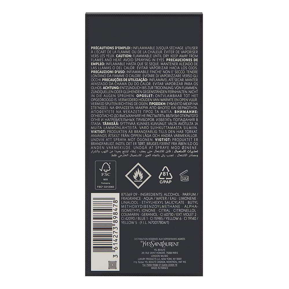 Yves Saint Laurent Y by Yves Saint Laurent for Men
