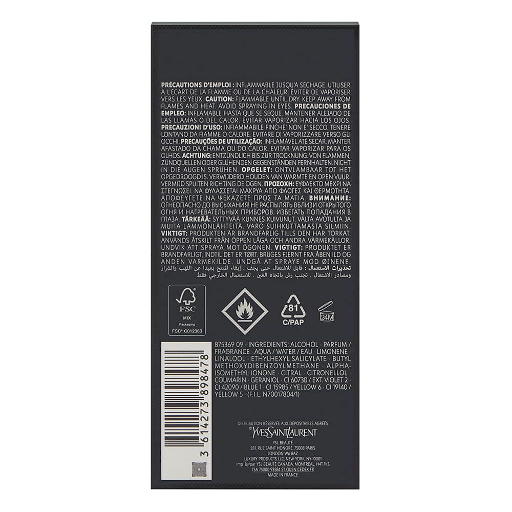 Yves Saint Laurent Y by Yves Saint Laurent for Men
