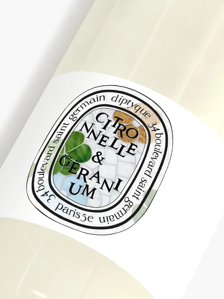 Diptyque Citronnelle & Géranium - Gel de parfum lavant pour le corps