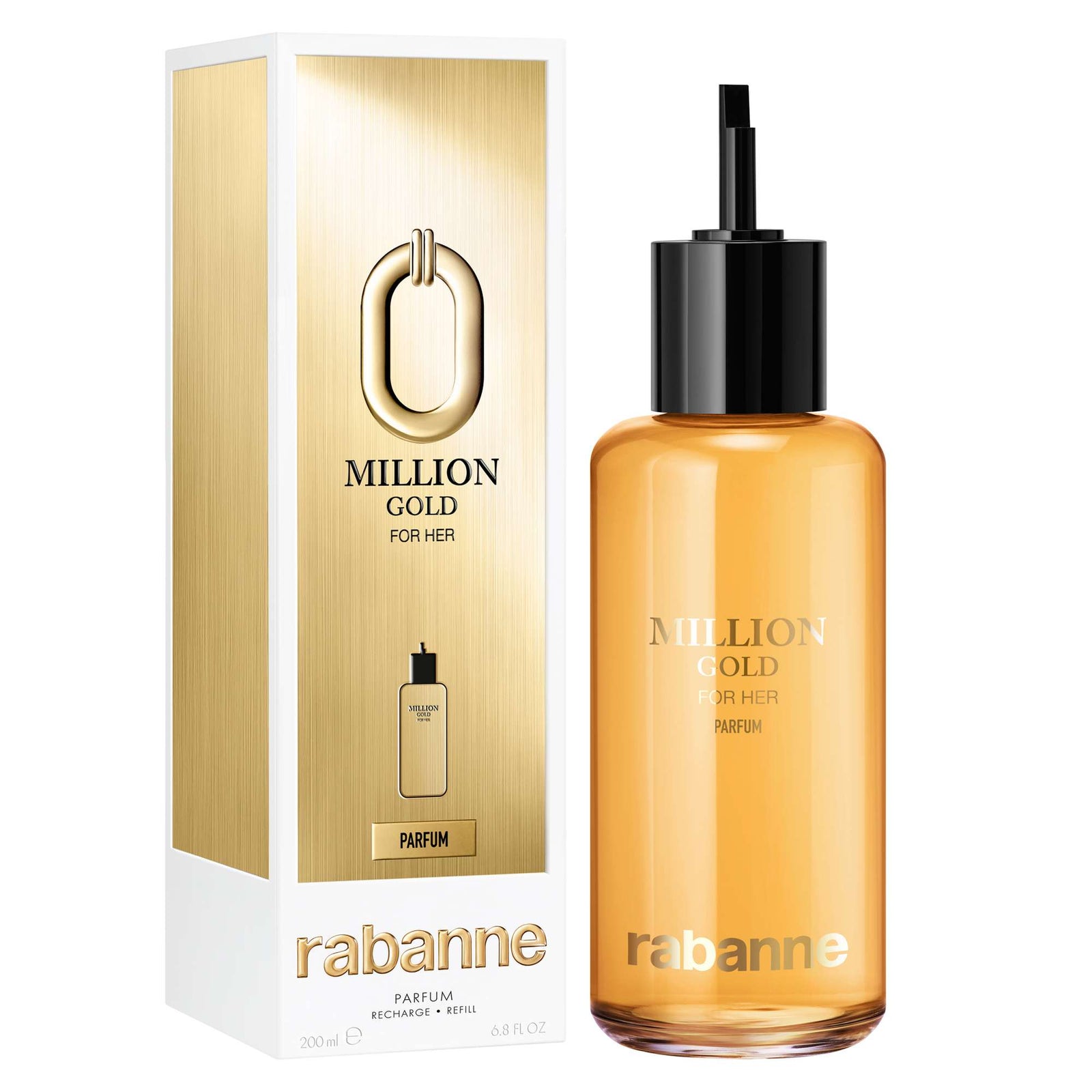 Rabanne Million Gold For Her Parfum Refill 200 ml