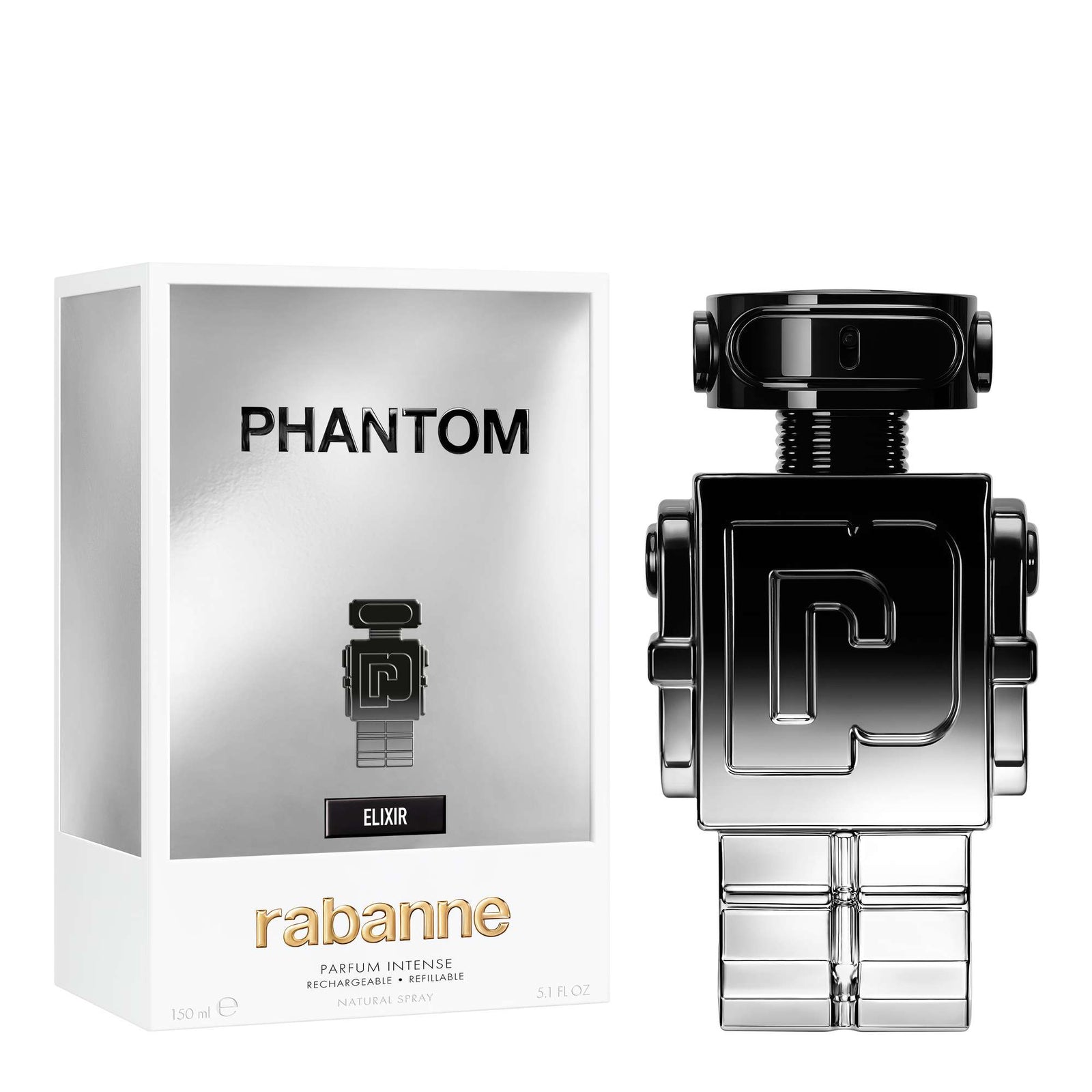 Rabanne Phantom Elixir Parfum Intense Refillable 150 ml