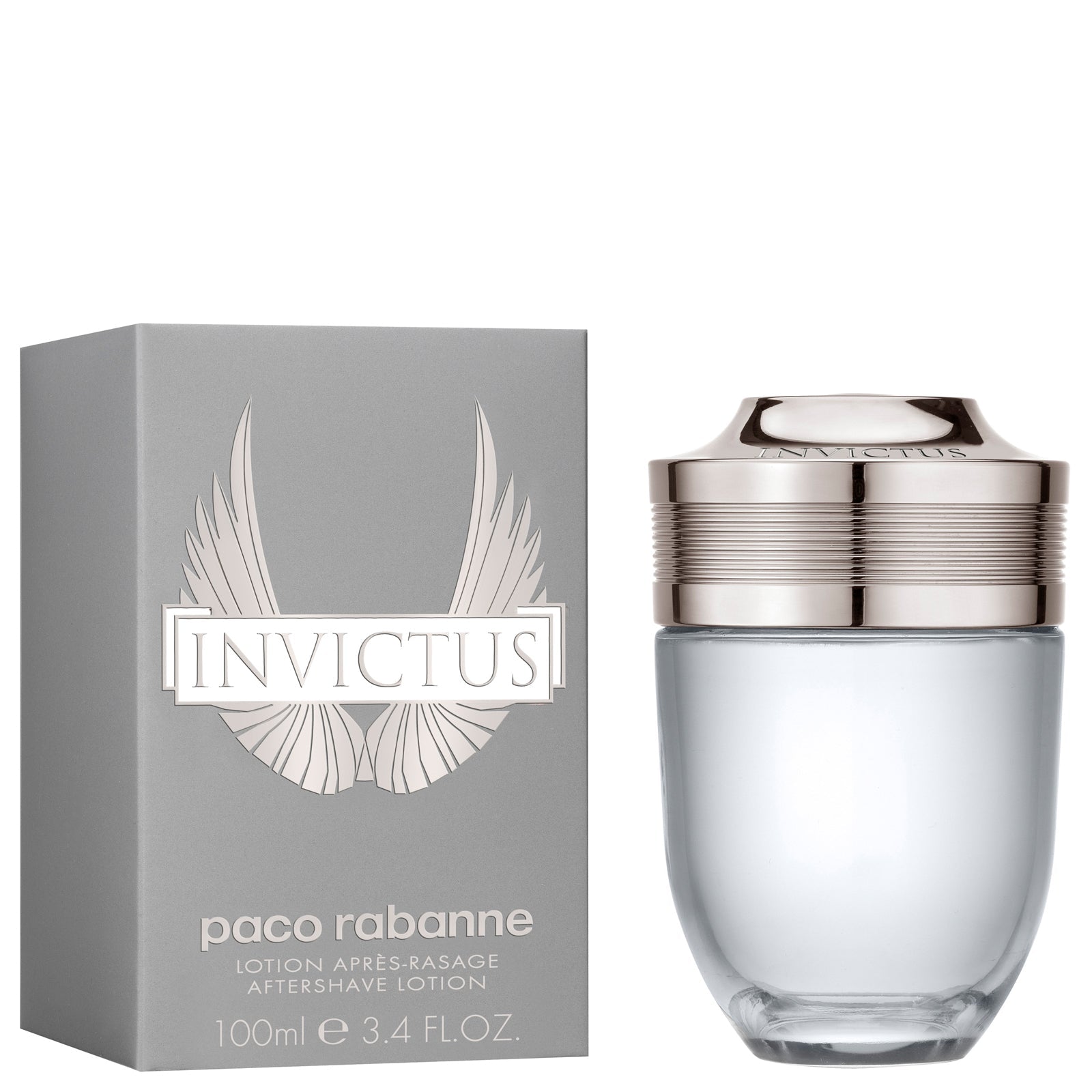 Rabanne Invictus Aftershave Lotion Splash 100 ml