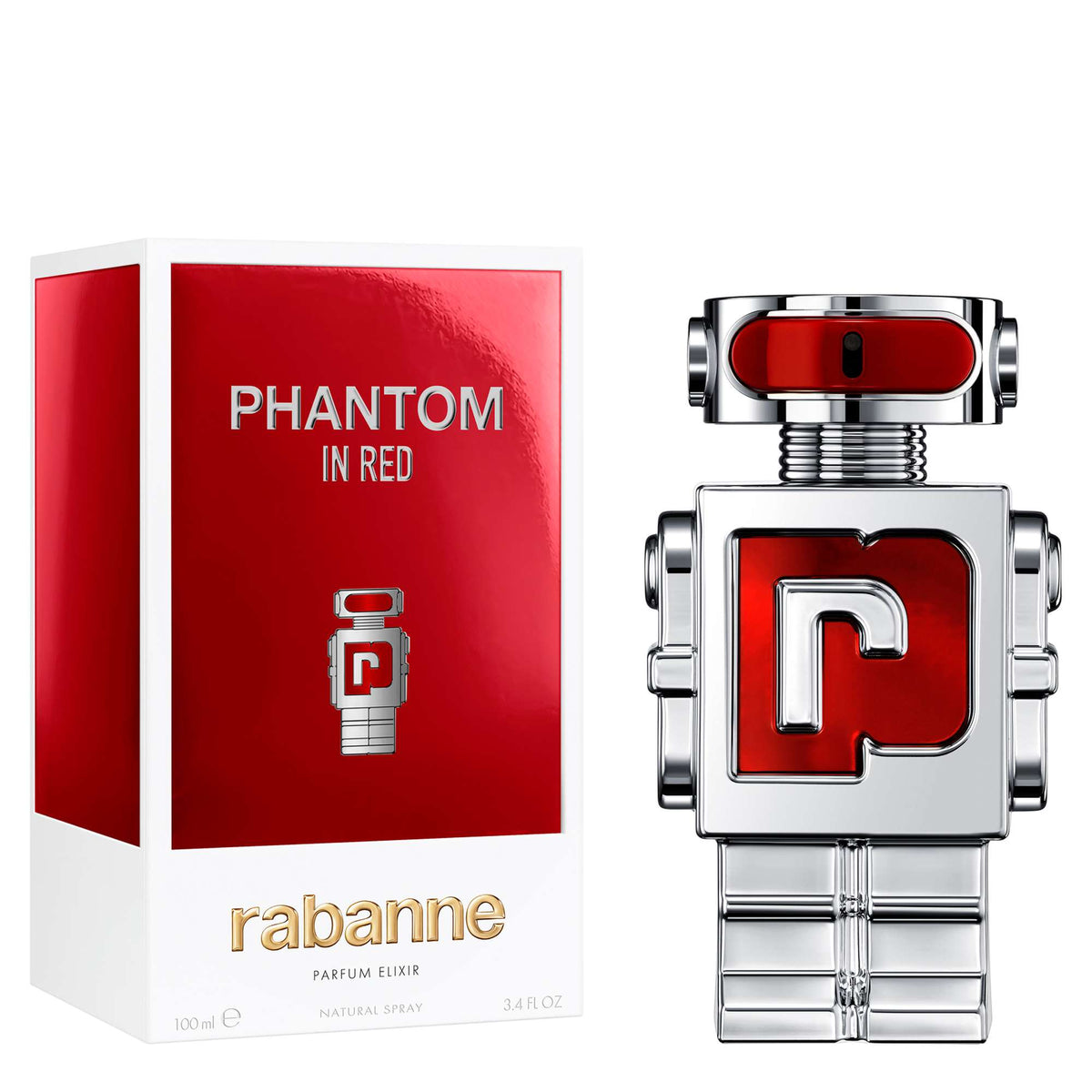 Rabanne Phantom In Red Parfum Elixir 100 ml
