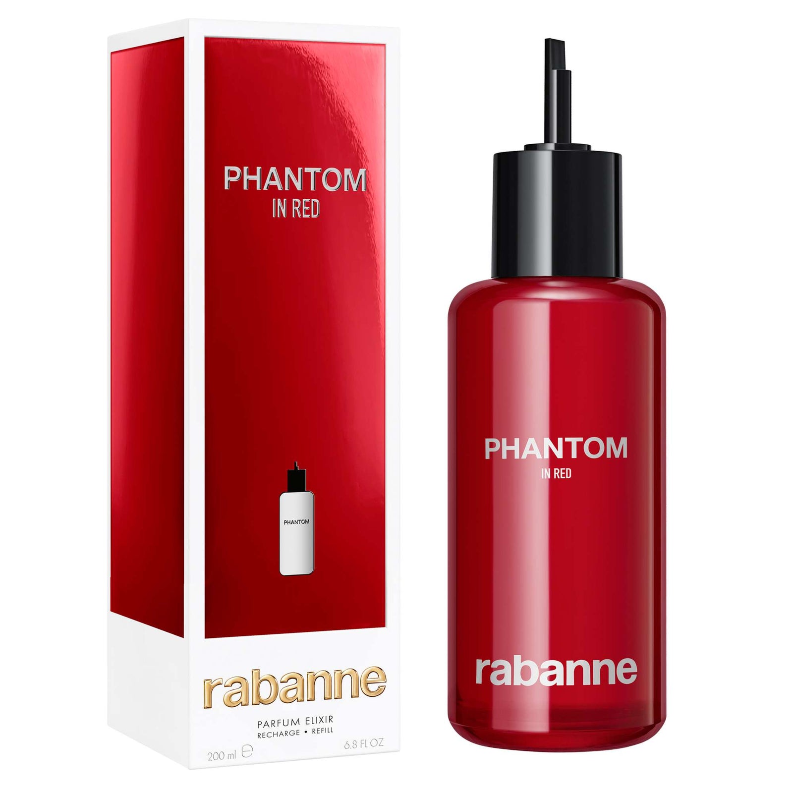 Rabanne Phantom In Red Parfum Elixer Refill 200 ml