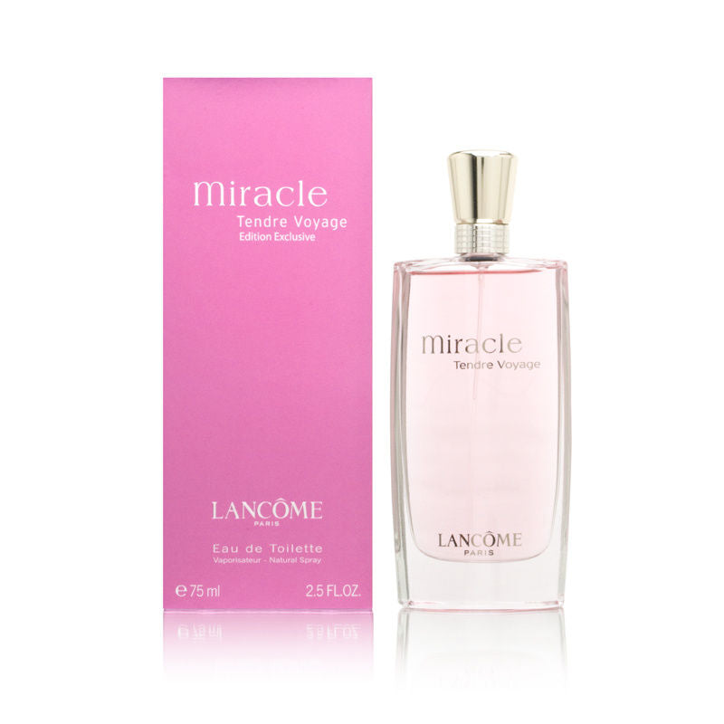 Lancome Miracle Tendre Voyage by Lancome for Women 2.5 oz Eau de Toilette Spray