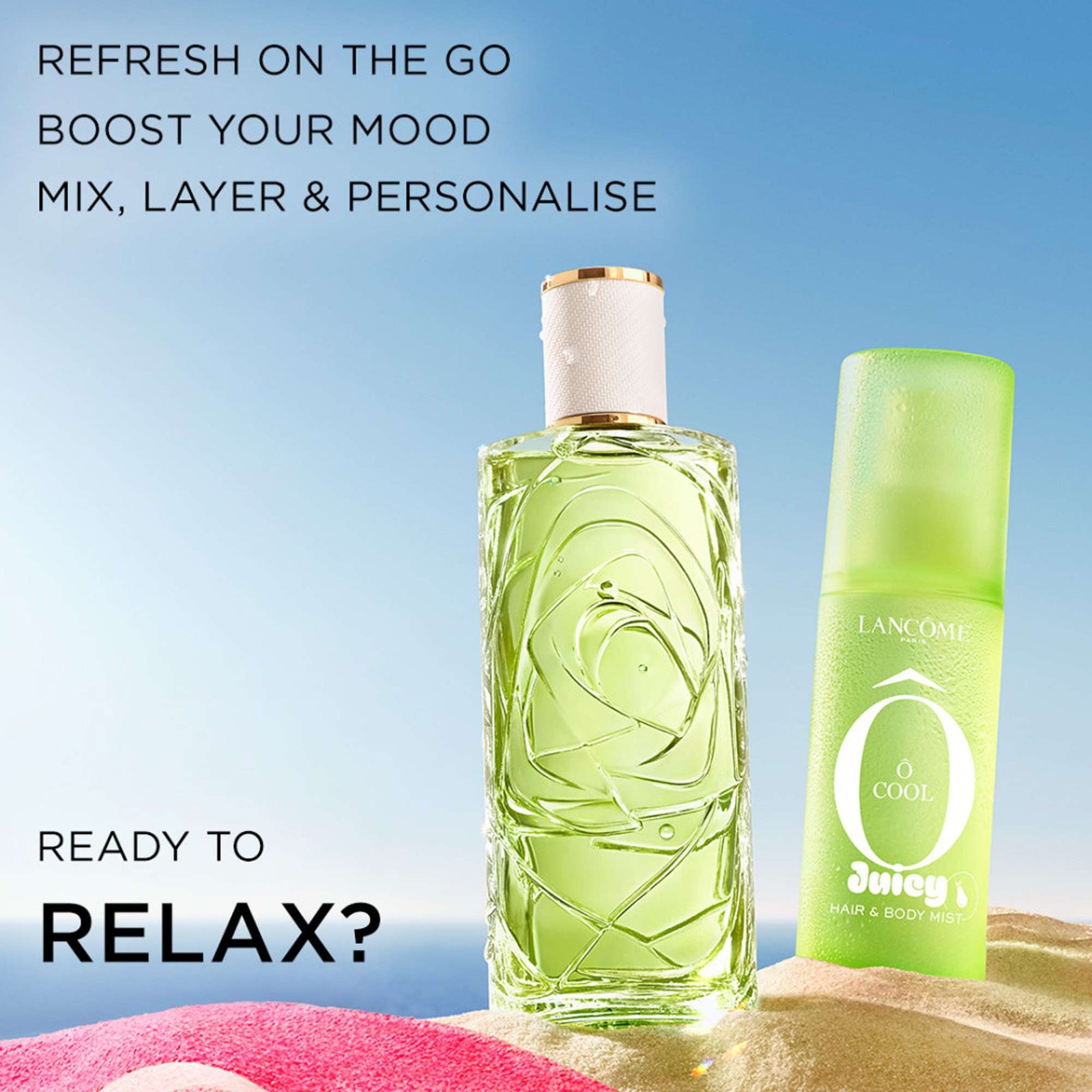 Lancôme O de Lancome Ô Cool Juicy Hair & Body Mist 100 ml, Your Dose of Chill in a Bottle