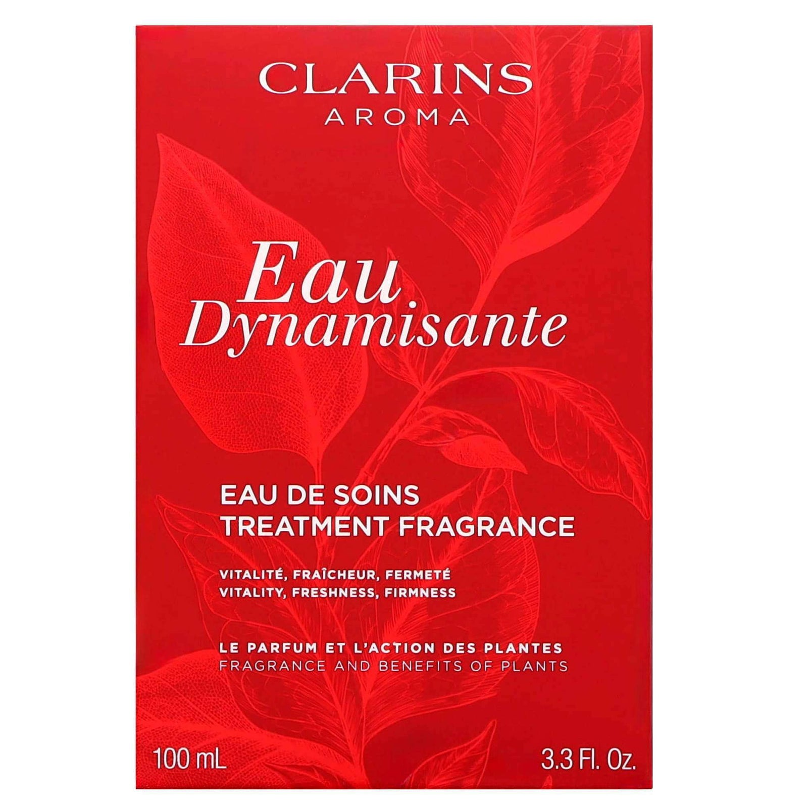 Clarins Eau Dynamisante Treatment Fragrance Vitality Freshness Firmness Natural Spray 100 ml / 3.3 fl.oz.