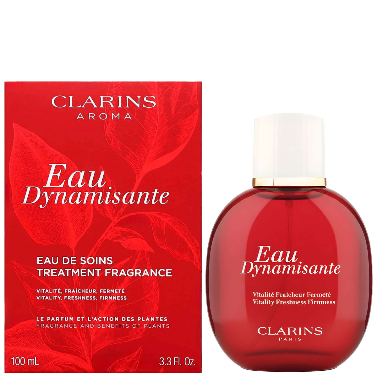 Clarins Eau Dynamisante Treatment Fragrance Vitality Freshness Firmness Natural Spray 100 ml / 3.3 fl.oz.