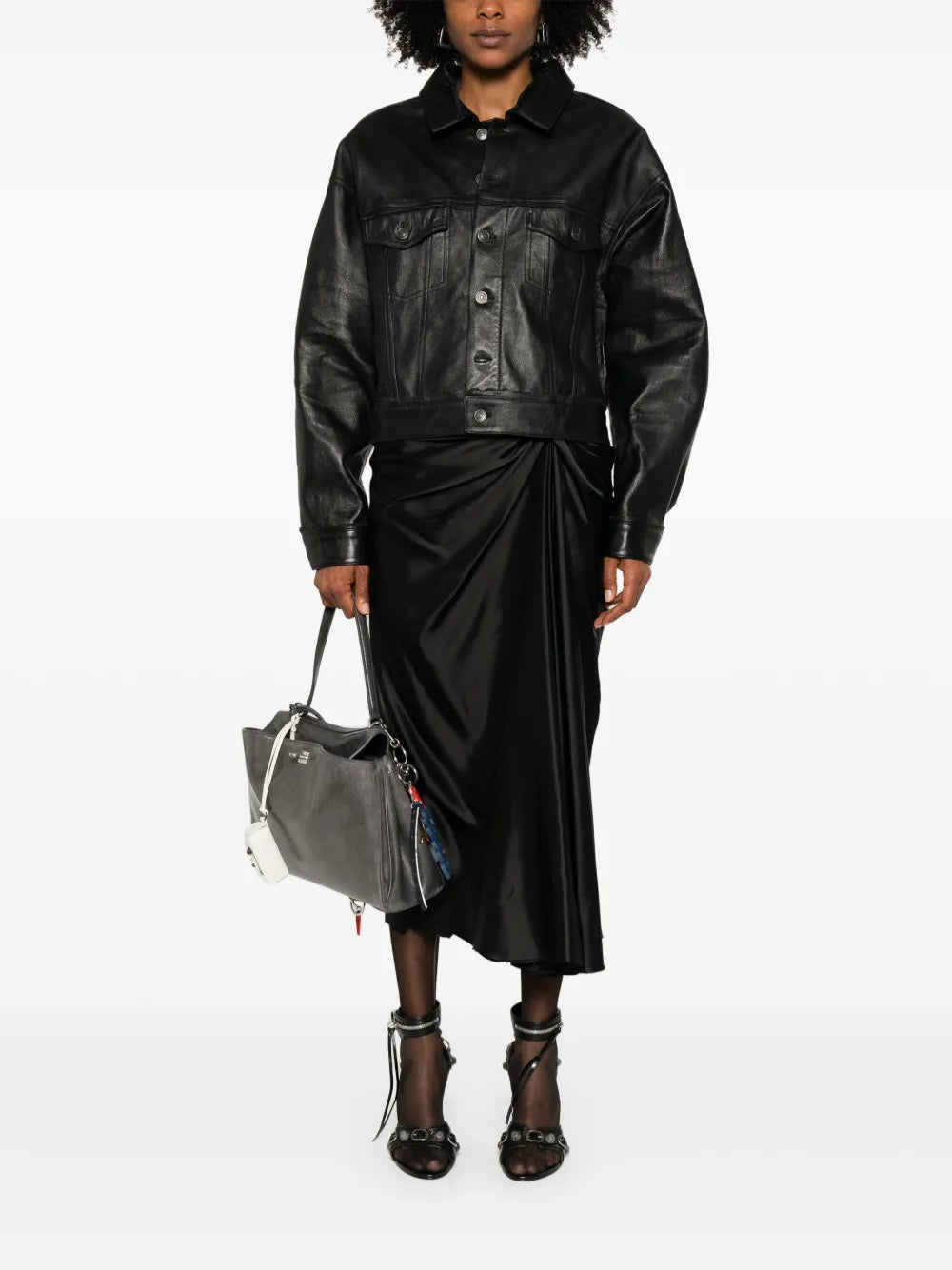 satin midi dress