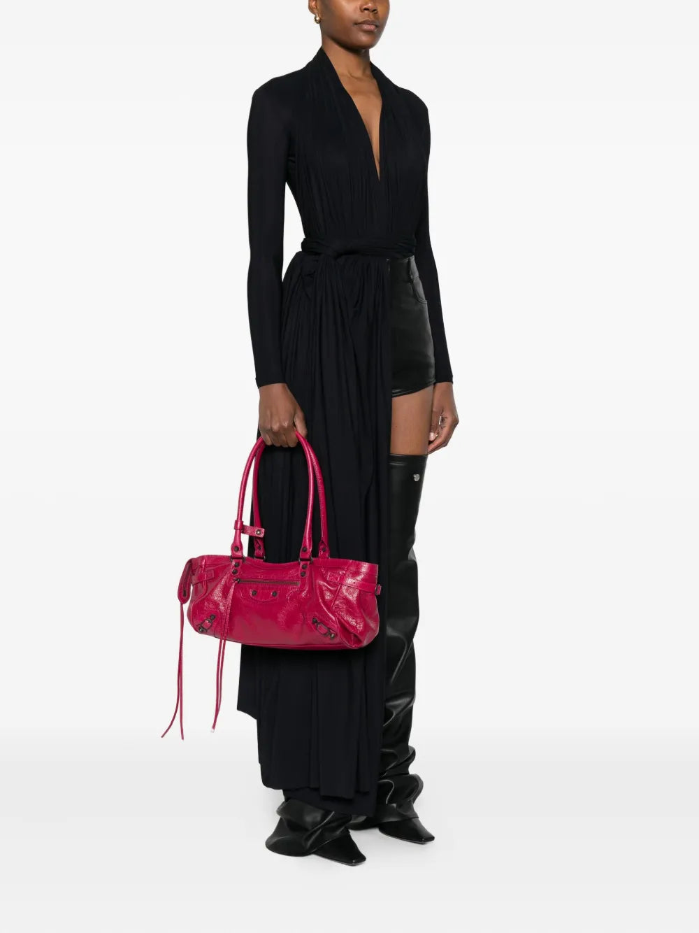 studded shoulder bag