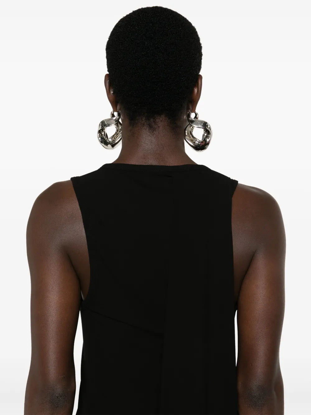 draped maxi dress
